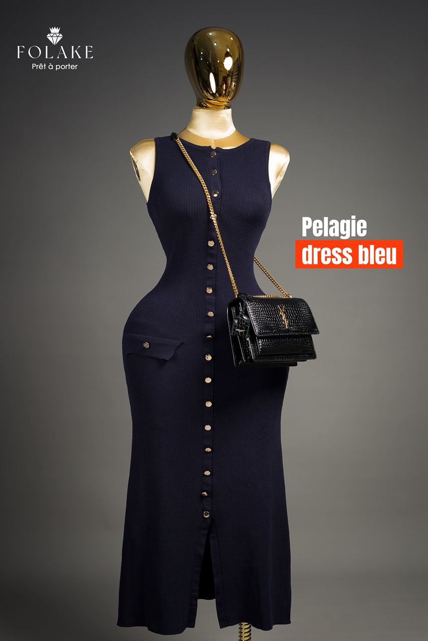 Pelagie Dress Bleu