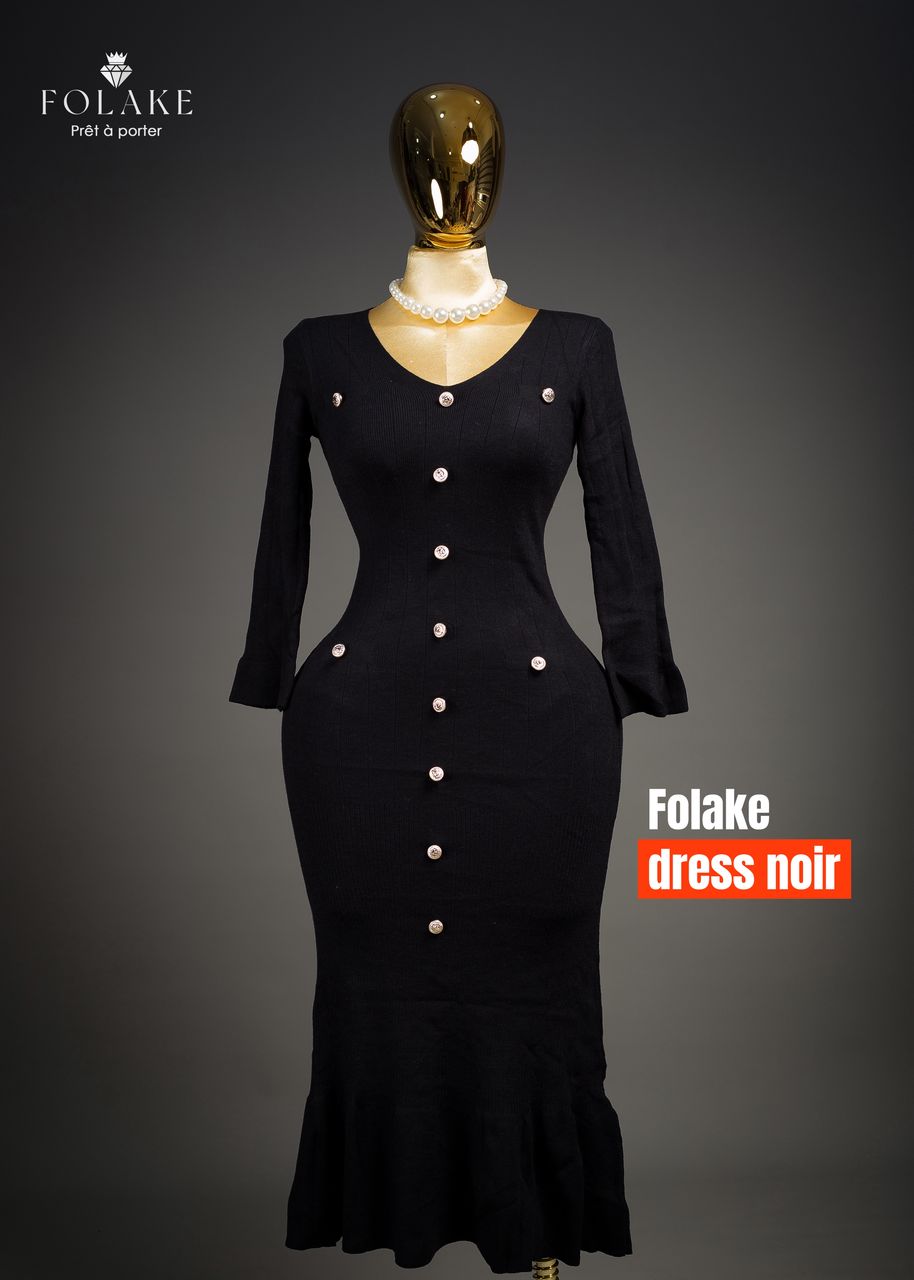 Folake Dress Noir