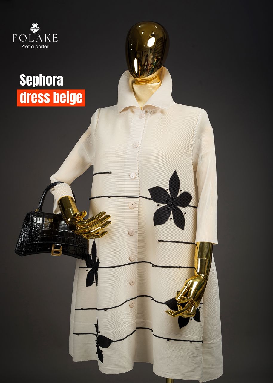 Sephora Dress Beige
